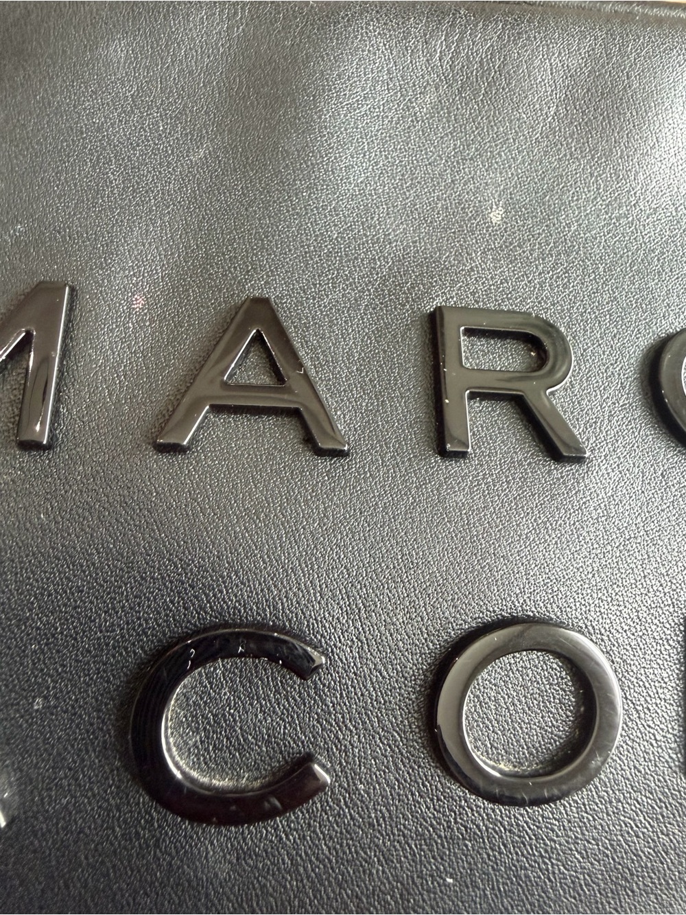Marc Jacobs Black Leather Logo crossbody Bag - Picture 5 of 11